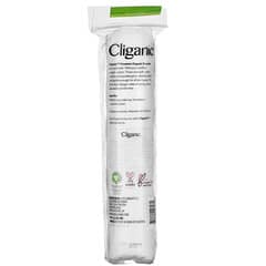 Cliganic, Rondas de algodón orgánico, 100 unidades