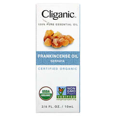 Cliganic, 100% Pure Essential Oil, 100% reines ätherisches Öl, Weihrauch, 10 ml (0,33 fl. oz.)