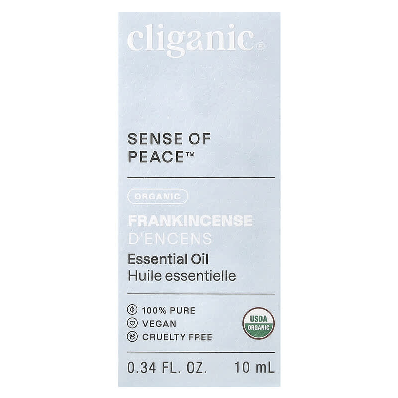エッセンシャルオイル フランキンセンス オーガニック 10ml Sense of Peace™、オーガニック フランキンセンス