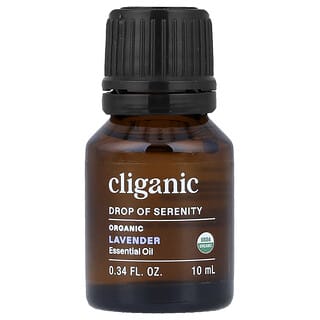 Cliganic, Huile essentielle de lavande biologique, 10 ml