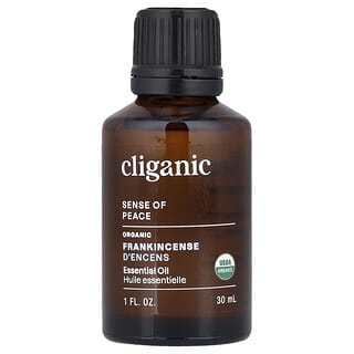 Cliganic, Organik Tütsü Esansiyel Yağı, 1 fl oz (30 ml)