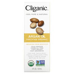 Cliganic, 100% Pure & Natural, Argan Oil, 4 fl oz (120 ml)
