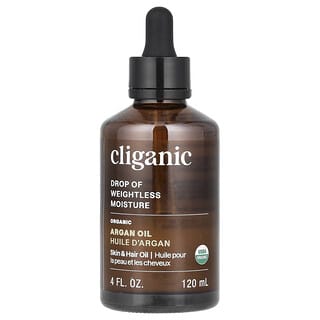 Cliganic, 100% чисто и натурално арганово масло, 120 ml (4 fl oz)