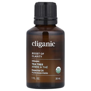 Cliganic, Organik Çay Ağacı Esansiyel Yağı, 1 fl oz (30 ml)