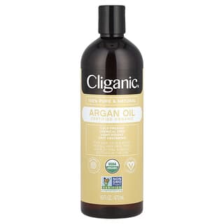 Cliganic, %100 Saf ve Doğal Argan Yağı 473 ml (16 sıvı ons)