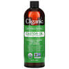 Cliganic, 100% Pure & Natural, Castor Oil, 16 fl oz (473 ml)