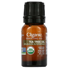 Cliganic, Huile essentielle 100 % pure, Tea tree, 10 ml