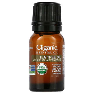 Cliganic, 全純精油，茶樹，0.33 液量盎司（10 毫升）