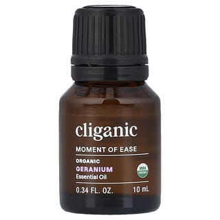 Cliganic, 100% чисто етерично масло, здравец, 0,33 течни унции (10 ml)