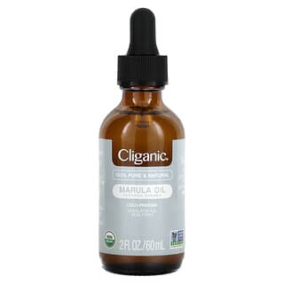 Cliganic, 100% Pure & Natural, Marula Oil, 2 fl oz (60 ml)