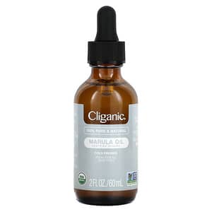 Cliganic, Aceite de marula 100% puro y natural, 60 ml (2 oz. Líq.)