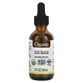 Cliganic, 100% naturalne serum do włosów, 60 ml