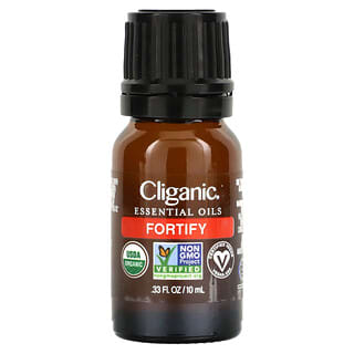 Cliganic, Essential Oil Blend, Fortify, 0.33 fl oz (10 ml)