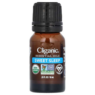 Cliganic, Mistura de Óleos Essenciais, Sweet Sleep, 10 ml (0,33 fl oz)