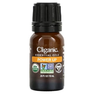 Cliganic, Essential Oil Blend, Power Up, 0.33 fl oz (10 ml)