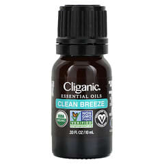 Cliganic, Essential Oil Blend, Clean Breeze, 0.33 oz (10 ml)