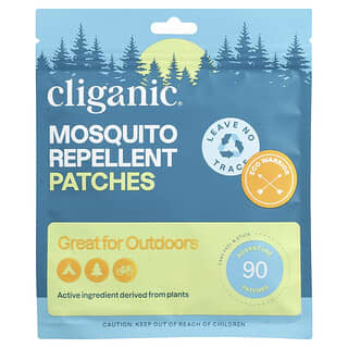 Cliganic, Parches repelentes de mosquitos, 90 parches