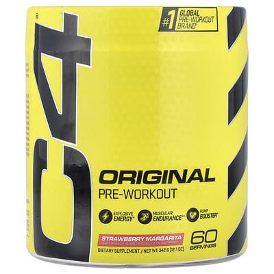 C4 / Cellucor, C4® Original, Pre-Workout Formula, Strawberry Margarita, 12.1 oz (342 g)
