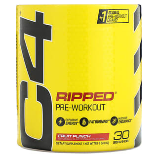 Cellucor, C4 Ripped, Pre-Workout, Fruit Punch, 5.8 oz (165 g)
