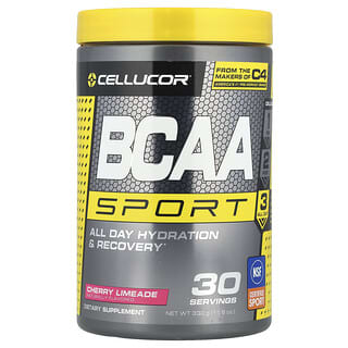 C4 / Cellucor, BCAA 스포츠, 체리 라임에이드, 330g(11.6oz)