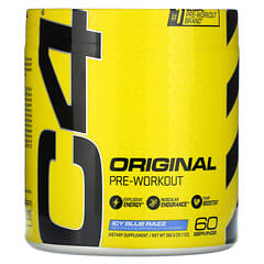 Cellucor, C4 Original Explosive, Pre-Workout, Icy Blue Razz, 13,8 унцій (390 г)