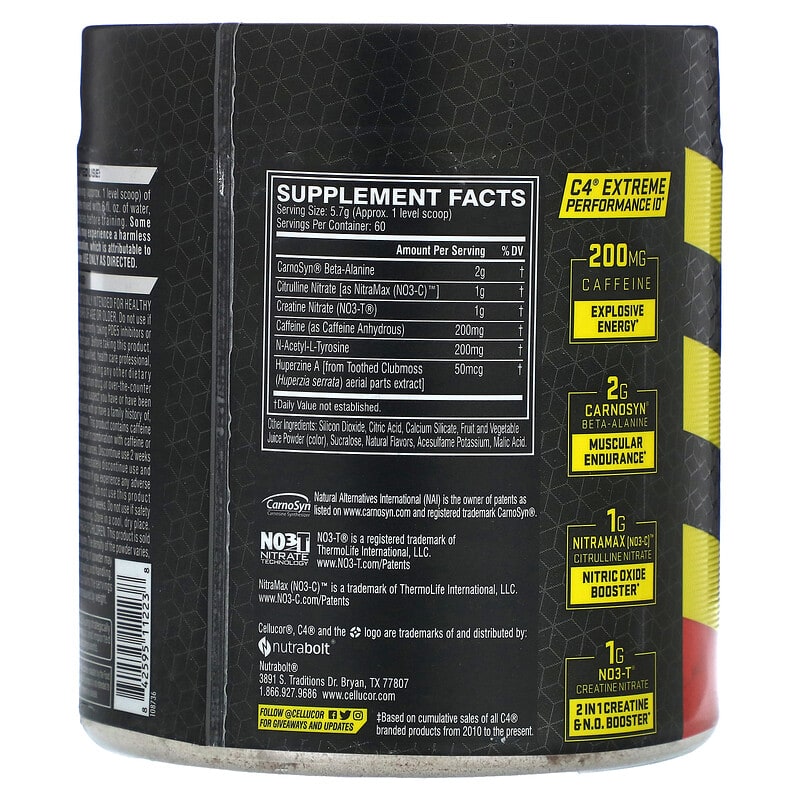 Cellucor® C4 Extreme Pre Workout Powder