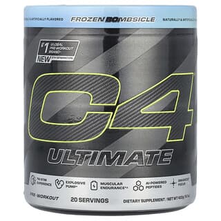 Cellucor, C4 Ultimate Pre-Workout, Frozen Bombsicle, 14.1 oz (400 g)