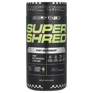 Cellucor, Super Shred, Fat Burner, 60 Capsules