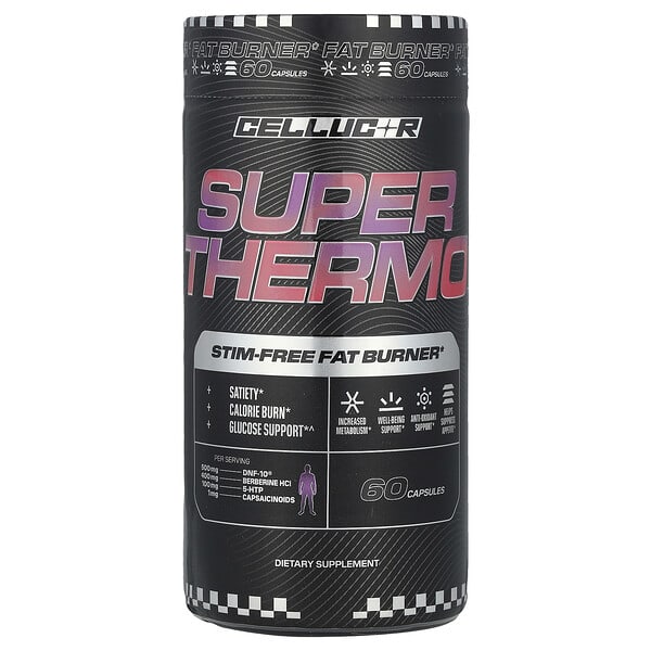 C4 / Cellucor, Super Thermo™ 非刺激脂肪燃燒劑，60 粒膠囊