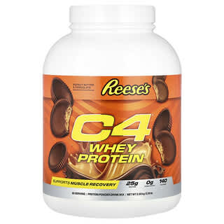 C4 / Cellucor, C4® Whey Protein, Reese's Peanut Butter & Chocolate , 5.85 lb (2.65 kg)