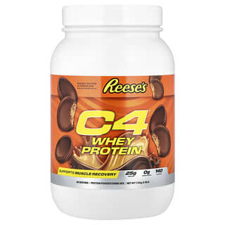 C4 / Cellucor, Protein Whey C4®, Selai Kacang & Cokelat Reese, 1,13 kg (2,48 pon)