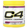 C4 / Cellucor, C4® Energy + Aminos, Druif, 8,7 oz (246 g)