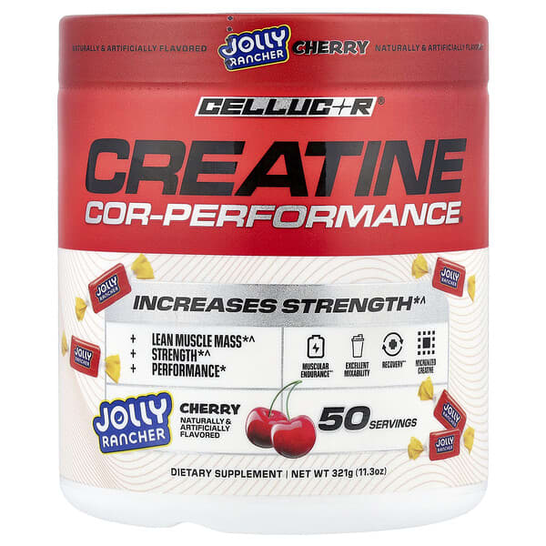 C4 / Cellucor, COR-Performance® Creatine, Jolly Rancher, Cherry, 11.3 oz (321 g)