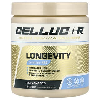 C4 / Cellucor, Longevity, Creatine + NAD+, Unflavoured, 5.5 oz (155 g)