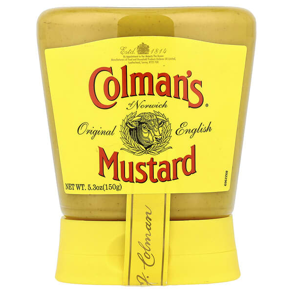 Colman's, 오리지널 잉글리시 머스타드, 150g(5.3oz)