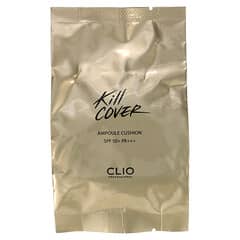 Clio, Kill Cover, Набор подушечек для ампулы, SPF 50+, PA +++, 03 льняной ткани, 2 подушки, 0,52 унции (15 г) каждая