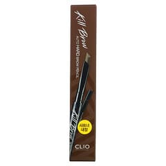 Clio (كليو)‏, Kill Brow ، قلم الحواجب الصلبة التلقائي ، 02 بني فاتح ، 0.01 أونصة (0.31 جم)