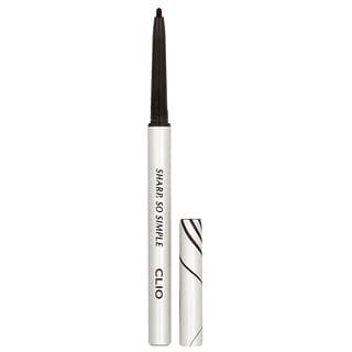 Clio, Sharp, So Simple Waterproof Pencil Liner, 03 Black Brown, 0.004 oz (0.14 g)