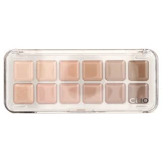 Clio, Pro Eye Palette Air, 08 Latte para personas mayores, 1 unidad