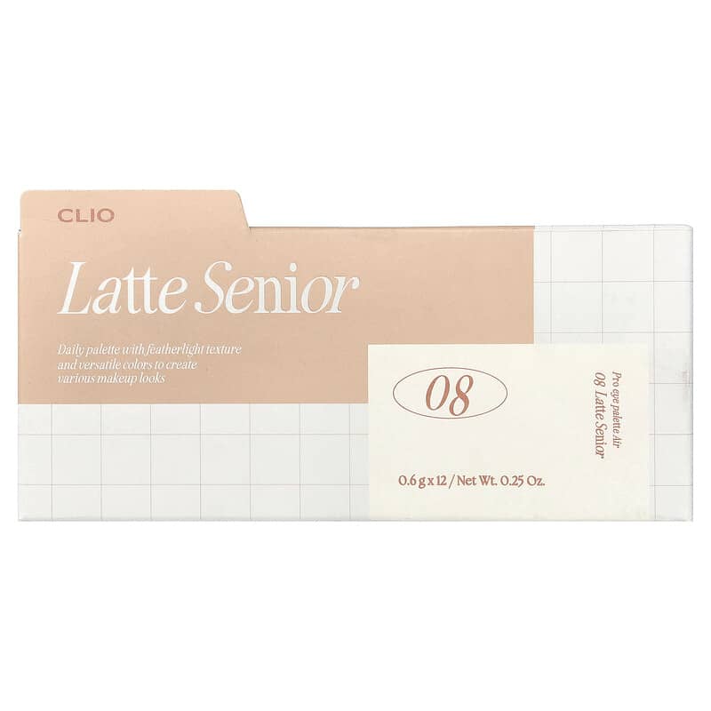 プロ アイパレット エア、08 ラテシニア、1個