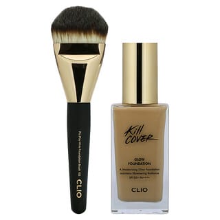 Clio, Kill Cover, Glow Foundation SPF 50+, PA++++, 3.5 Vanilla, 1.34 oz (38 g)