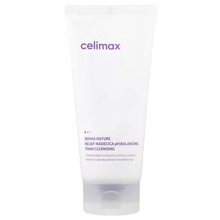 Celimax, Derma Nature Relief Madecica pH Balancing Foam Cleansing, 5.07 fl oz (150 ml)