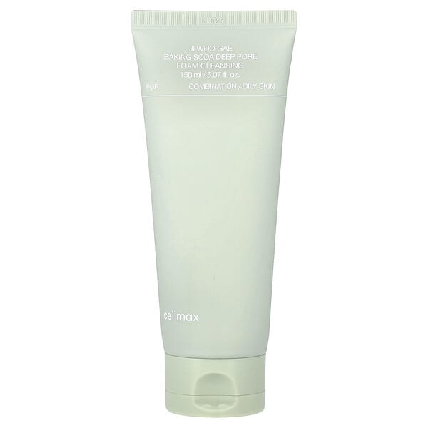 Celimax, 지우개, 베이킹소다 딥 모공 폼 클렌징, 복합성/지성 피부, 150ml(5.07fl oz)
