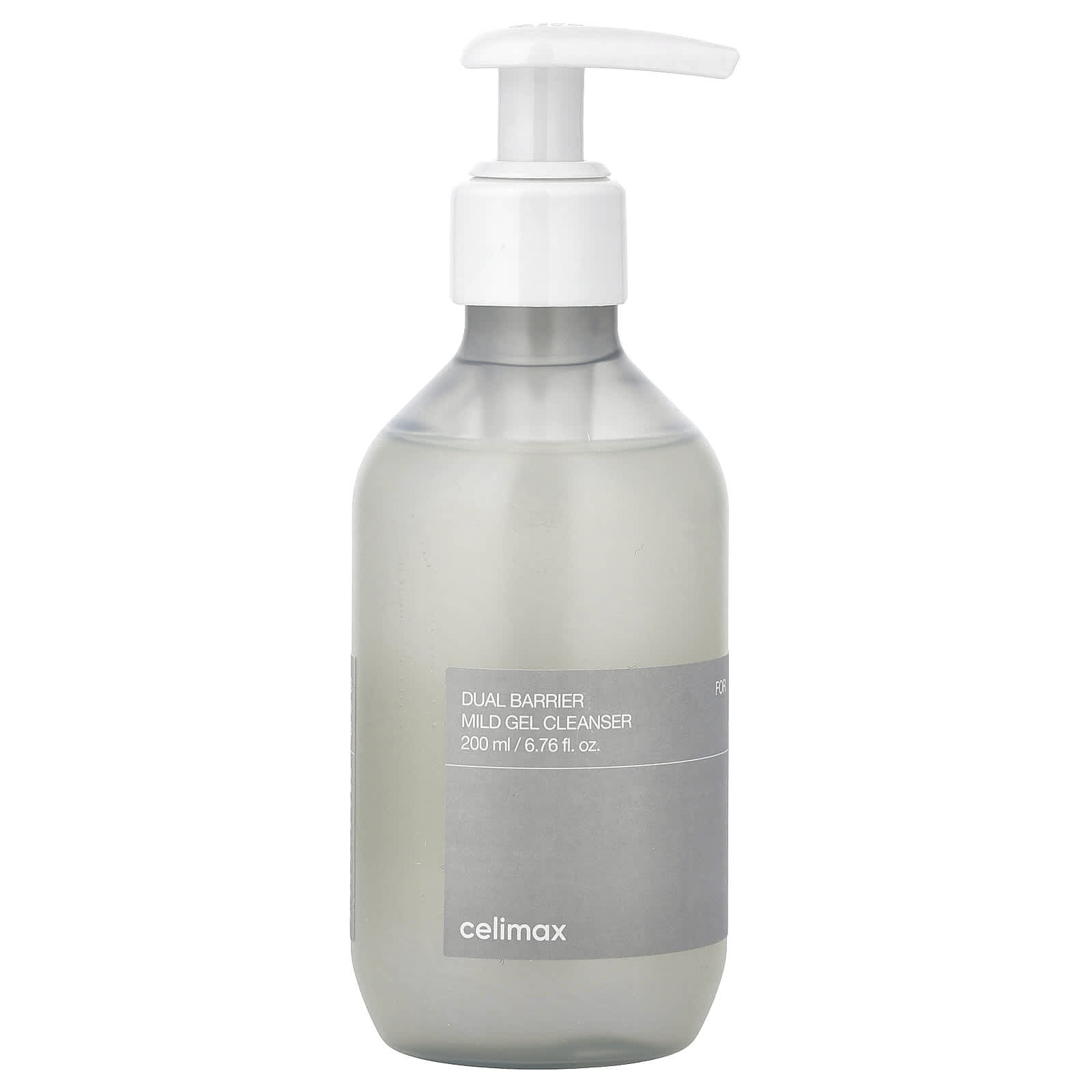 デュアルバリアマイルドジェルクレンザー、敏感肌／乾燥肌用、200ml
