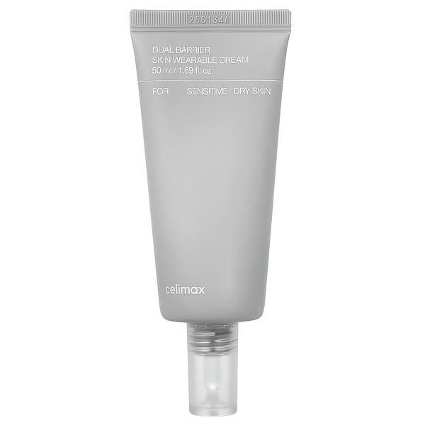 Celimax, 듀얼 베리어 피부 웨어러블 크림, 민감성/건성 피부용, 50ml(1.69fl oz)
