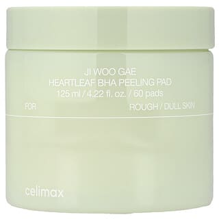 Celimax, Ji Woo GAE, Disque exfoliant au BHA, 60 disques, 125 ml