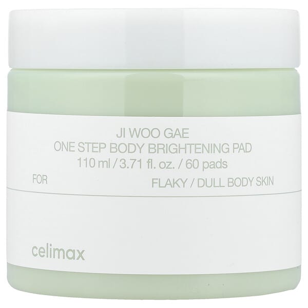 Celimax, 지우개, 원 스텝 바디 브라이트닝 패드, 60매, 110ml(3.71fl oz)