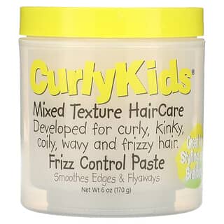 CurlyKids, Textura Mista para Cuidados com os Cabelos, Pasta de Controle do Frizz, 170 g (6 oz)