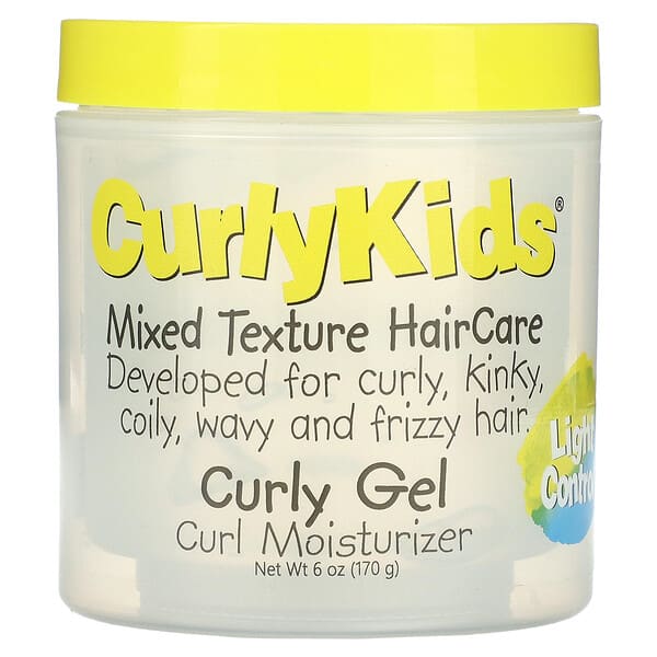 CurlyKids‏, Mixed Texture HairCare, Curly Gel, Light Control, 6 oz (170 g)