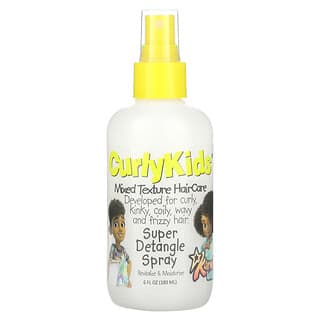 CurlyKids, Spray súper desenredante`` 180 ml (6 oz. Líq.)